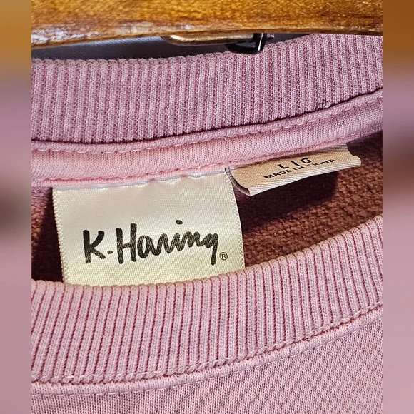 Keith Haring Pink Sweater - Picture 2 of 6